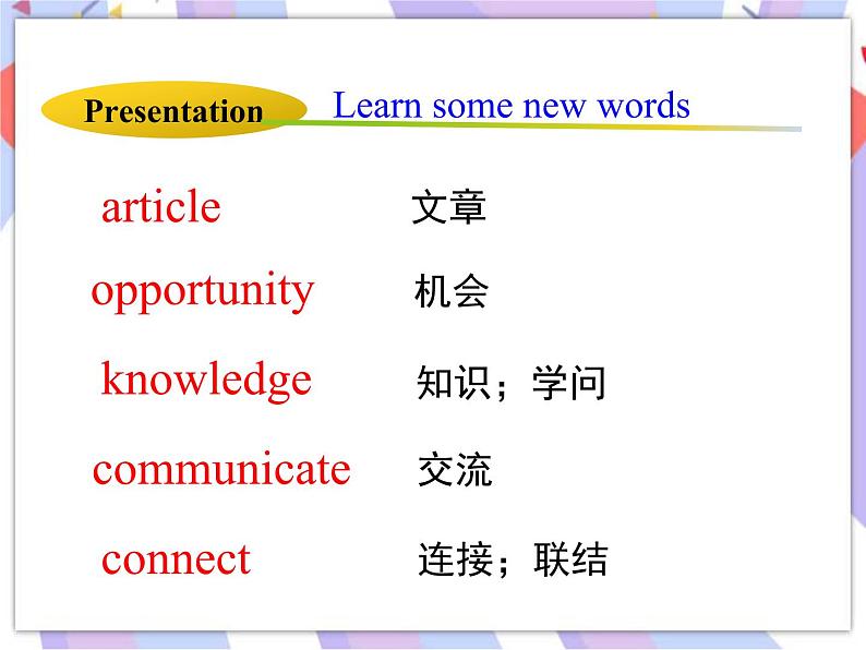 Unit 5 I Love Learning English! Lesson 29 A Door to the World 课件04