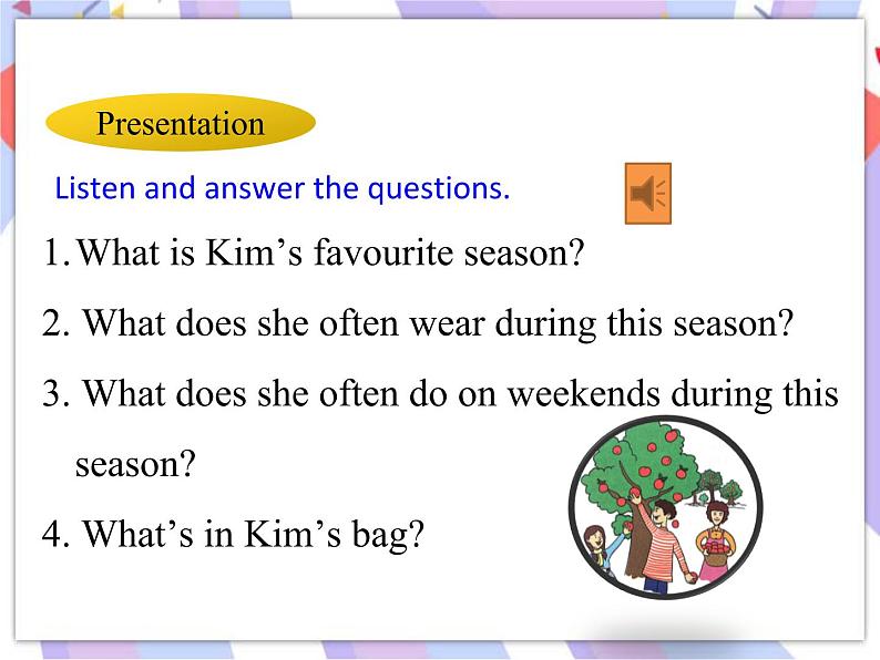Unit 6 Seasons lesson 33 Kim’s Favourite Season 课件＋音频07