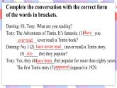 Module 5  Cartoons Unit3 Language in use 课件+音频