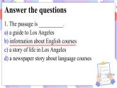 Module 7 Unit2 Fill out our form and come to learn English in Los Angeles. 课件
