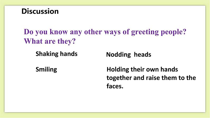 Unit 2 Body language Period 4 More Practice,Study Skills & Culture Corner课件+导学案+教学设计05