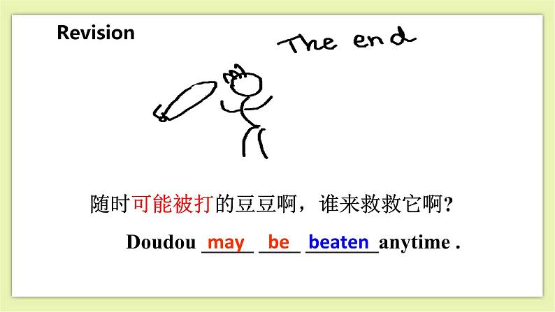 Unit 4 Cartoons and comic strips Period 3 Grammar 课件+导学案+教学设计07