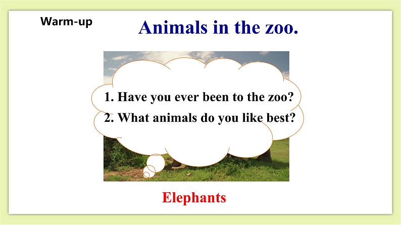 Unit 5 Save the endangered animals Period 5 Speaking & Writing 课件+导学案+教学设计03