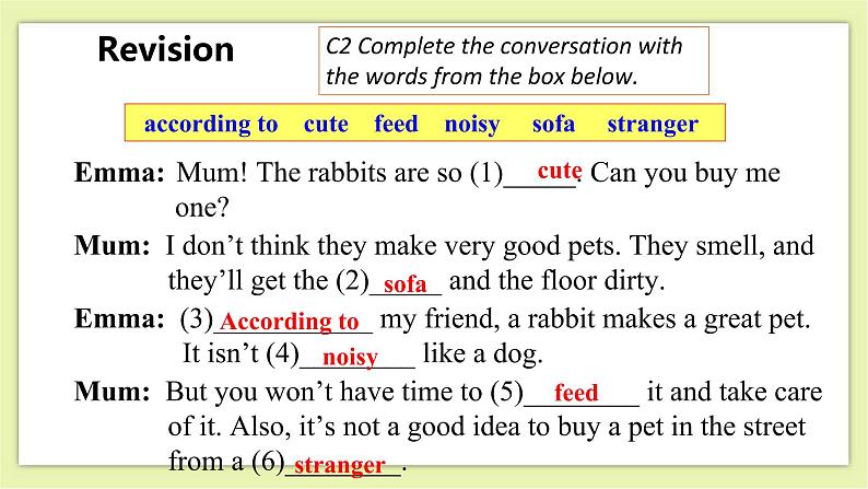 Unit 6 Pets Period 2 Reading II&Listening 课件+导学案+教学设计05