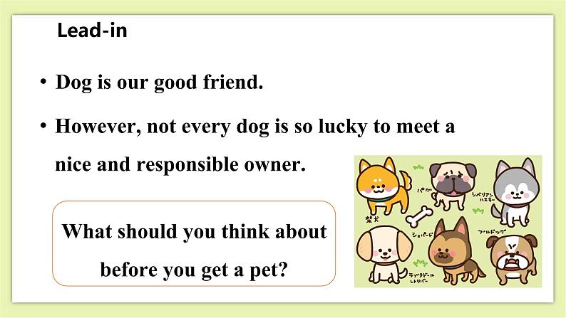Unit 6 Pets Period 4 More Practice,Study Skills & Culture Corner课件+导学案+教学设计06