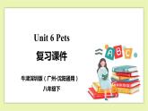 Unit 6 Pets Period 6 Revision 课件+导学案+单元测试卷