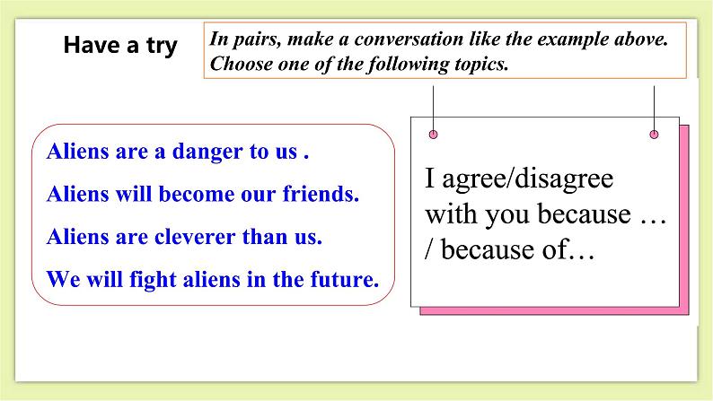 Unit 7 The unknown world Period 5 Speaking & Writing 课件+导学案+教学设计 copy07