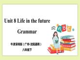 Unit 8 Life in the future Period 3 Grammar 课件+导学案+教学设计