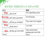 外研版英语七年级下册语法Module10一般过去时的特殊疑问句课件PPT
