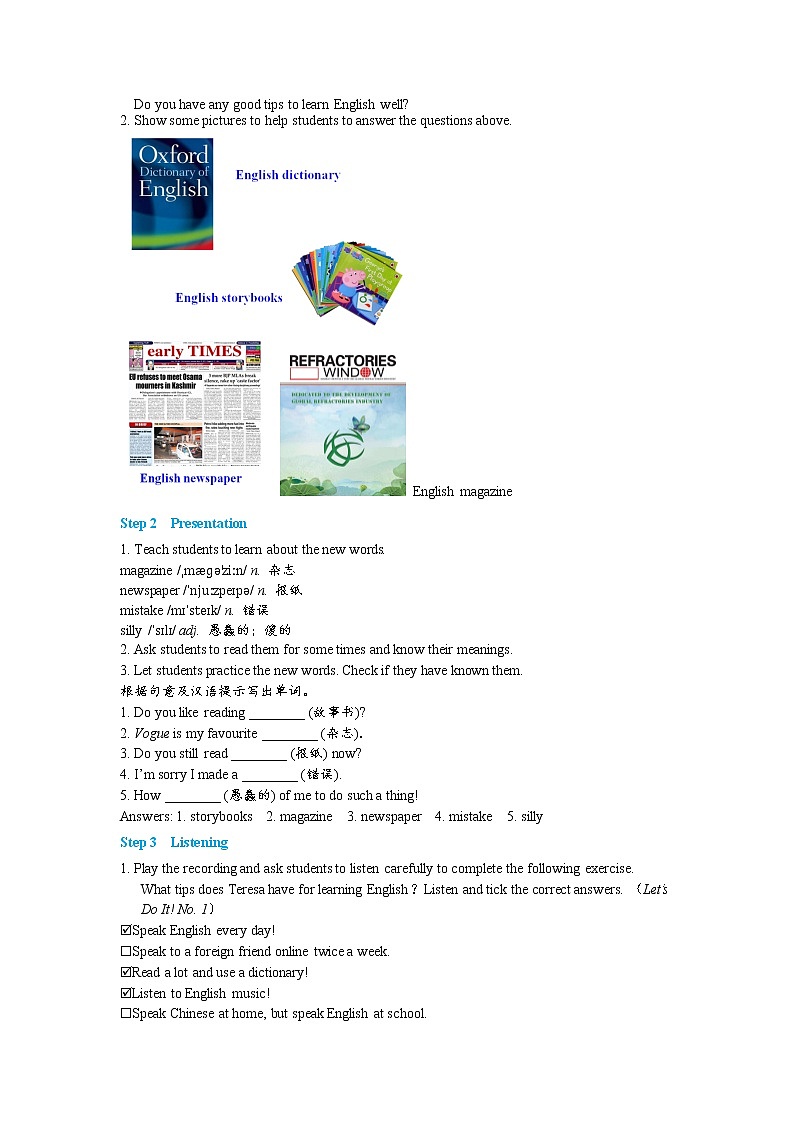 Lesson 28 How Do I Learn English（课件PPT+教案+练习）02