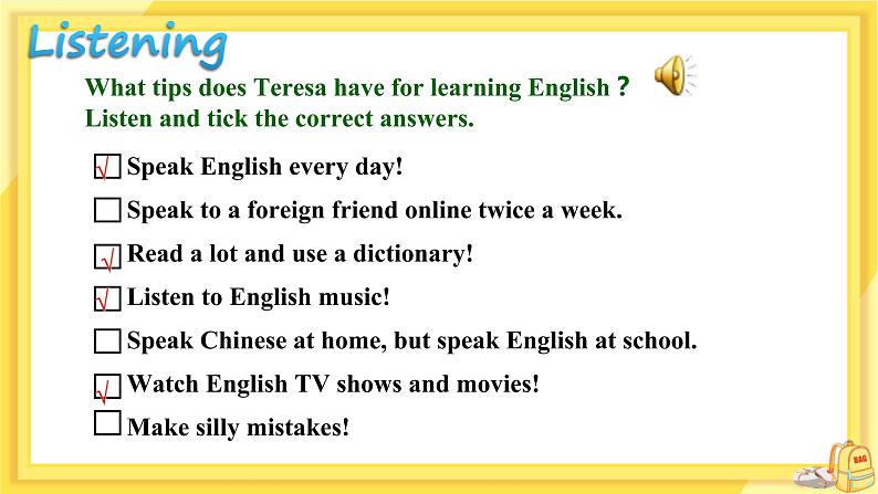 Lesson 28 How Do I Learn English（课件PPT+教案+练习）08