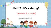 初中英语人教新目标 (Go for it) 版七年级下册Section B优质ppt课件