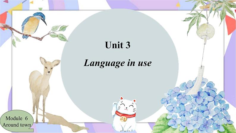 Module6 Around town. Unit 3 Language in use.  课件01