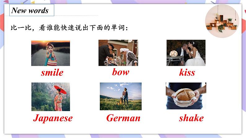 Module11 Body language Unit 1 They touch noses!课件08