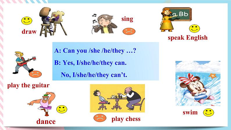 Unit 1 Can you play the guitar？Section A (grammar focus-3c) 课件（送教案练习）07