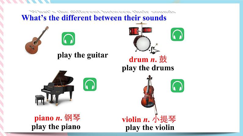 Unit 1 Can you play the guitar？Section B (1a-1e) 课件+音视频（送教案练习）05