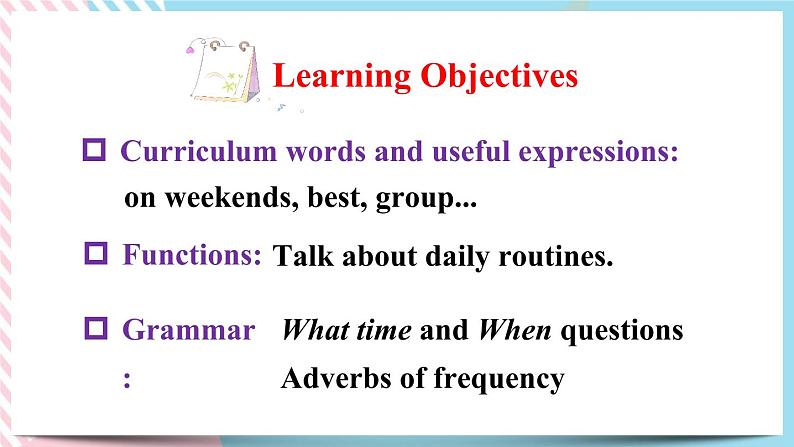 Unit 2 What time do you go to school？Section A (grammar focus-3c) 课件+音视频（送教案练习）02