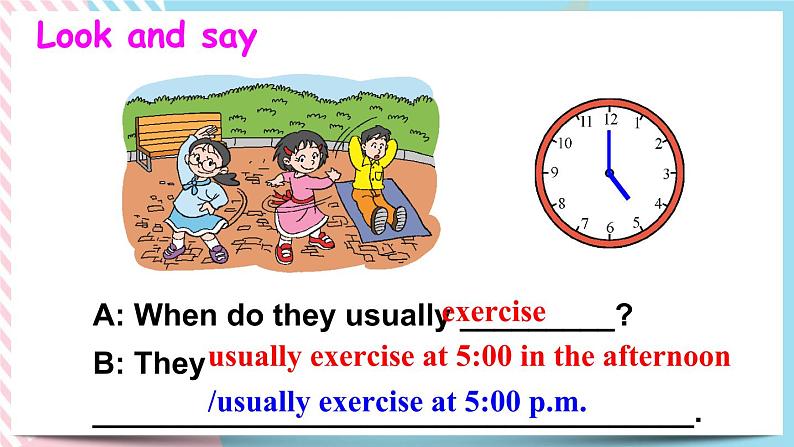 Unit 2 What time do you go to school？Section B (1a-1e)课件+音视频（送教案练习）06