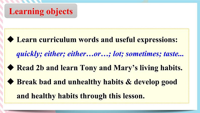 Unit 2 What time do you go to school？Section B (2a-selfcheck) 课件+音视频（送教案练习）02