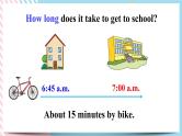 Unit 3 How to get to school？Section A (grammar focus-3c) 课件（送教案练习）