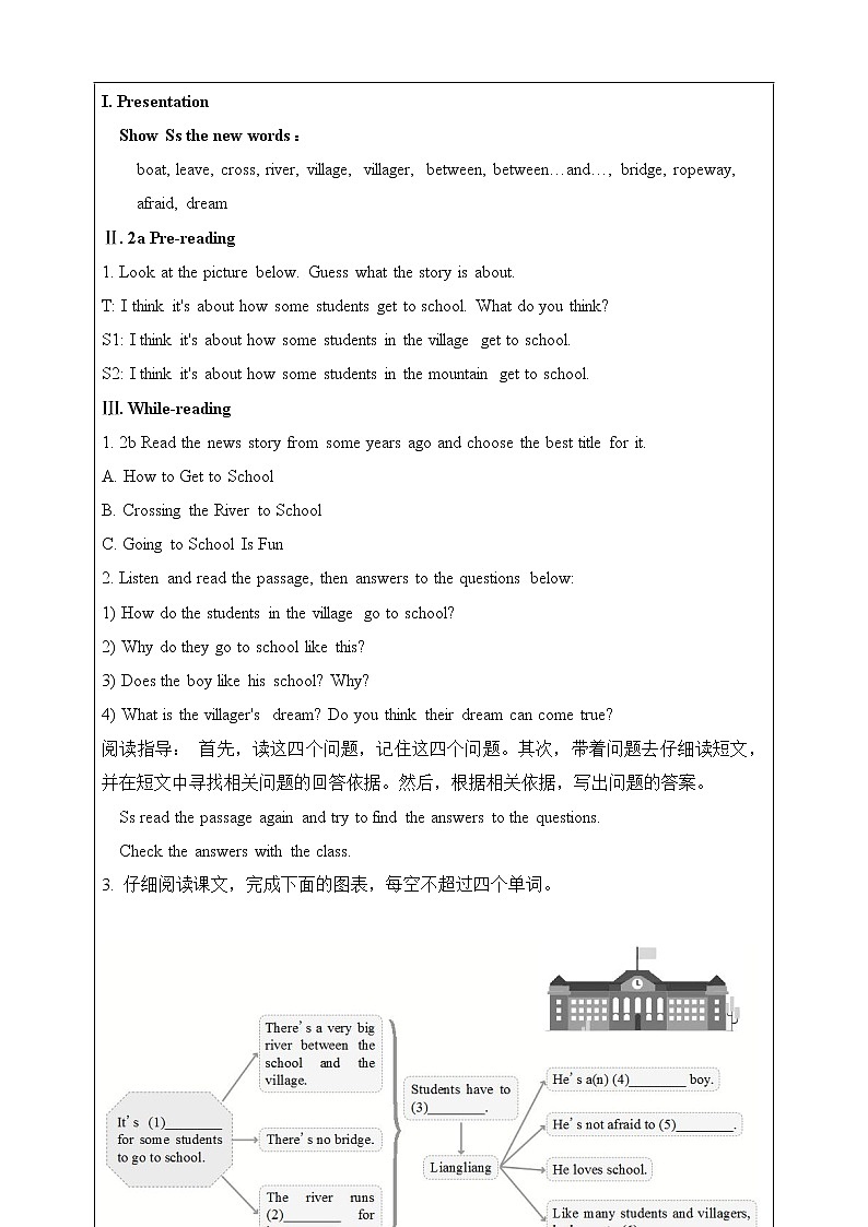 Unit 3 How to get to school？Section B (2a-selfcheck) 课件+音视频（送教案练习）02