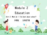 Module 2 Education Unit 2 What do I like best about school 课件+音视频+练习