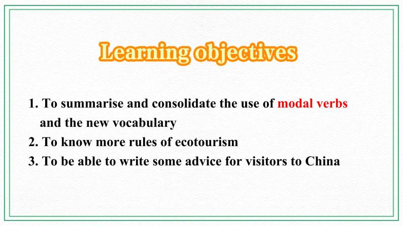 Module 4 Rules and suggestions Unit 3 Language in use 课件+音频+练习02