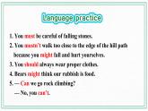 Module 4 Rules and suggestions Unit 3 Language in use 课件+音频+练习