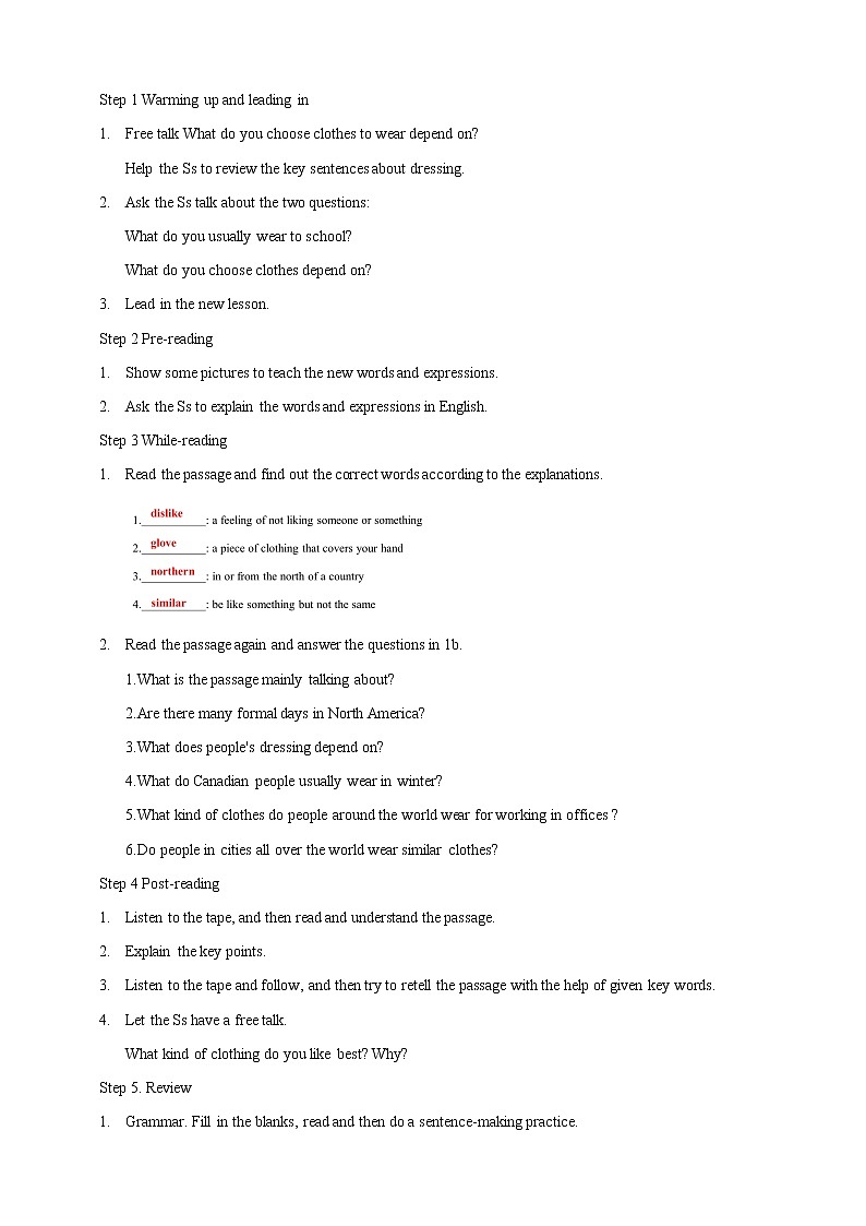 Unit 8 Topic 2 Section D课件+教案+音频02
