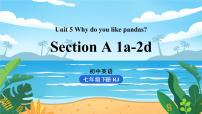 人教新目标 (Go for it) 版七年级下册Unit 5 Why do you like pandas?Section A课文课件ppt