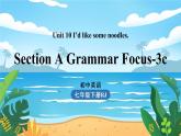 人教七下英语 Unit10第2课时（SectionA Grammar Focus-3c） PPT课件