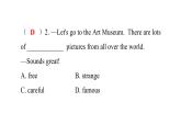 外研版七年级英语下册Module 6 Unit 2 课后课件