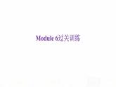 外研版七年级英语下册Module 6过关训练课件