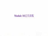 外研版七年级英语下册Module 10过关训练课件