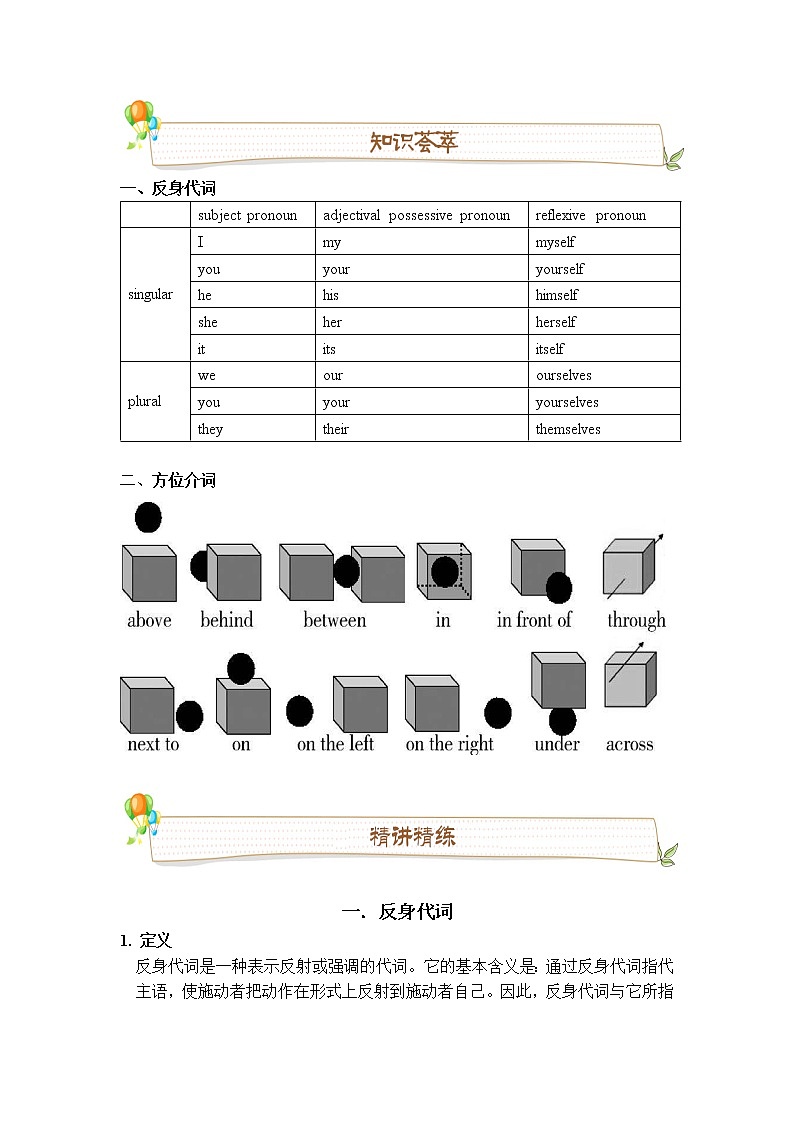 Unit 3 Natural elements 语法讲义 牛津深圳版英语七年级下册（含答案）第2页