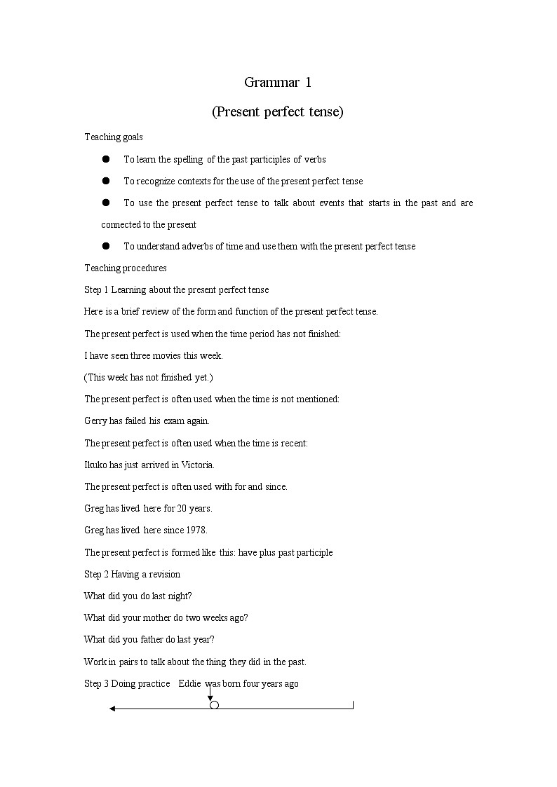 Period3 Grammar 教案第1页