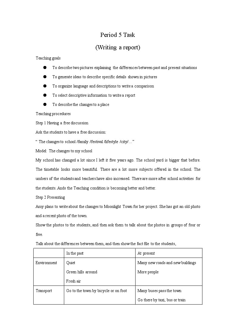 牛津译林版八B unit1 Task课件+教案+音频+导学案01