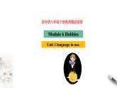 Module 6 Hobbies Unit 3 Language in use课件+教案+音频+微课视频