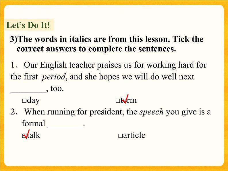 Lesson 58  Ms. Liu's Speech课件08