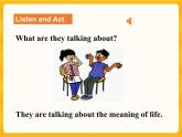 Lesson 7 What is the meaning of life备课件