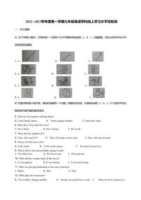 05.2022天津市第十一中学九上英语线上学习水平性检测（无答案）