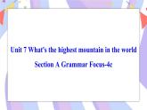 Unit 7 Section A Grammar Focus-4c 课件 人教版八年级英语下册