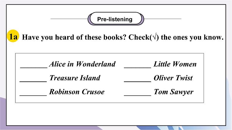 Unit8 Have you read Treasure Island yet？SectionA（1a-1c）课件+教案+音视频素材06