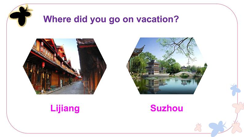 Unit 1 Where did you go on vacation Section B(3a-self-check)课件2022-2023学年人教版八年级英语上册05