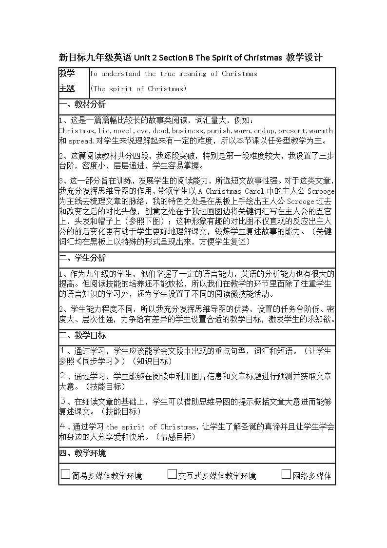 9年级人教版全一册Unit2I think that Mooncakes are delicious SectionB   教案401