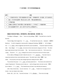 初中英语中考复习 07 首字母填空  2020年中考英语考前抓大题 原卷板 (2)