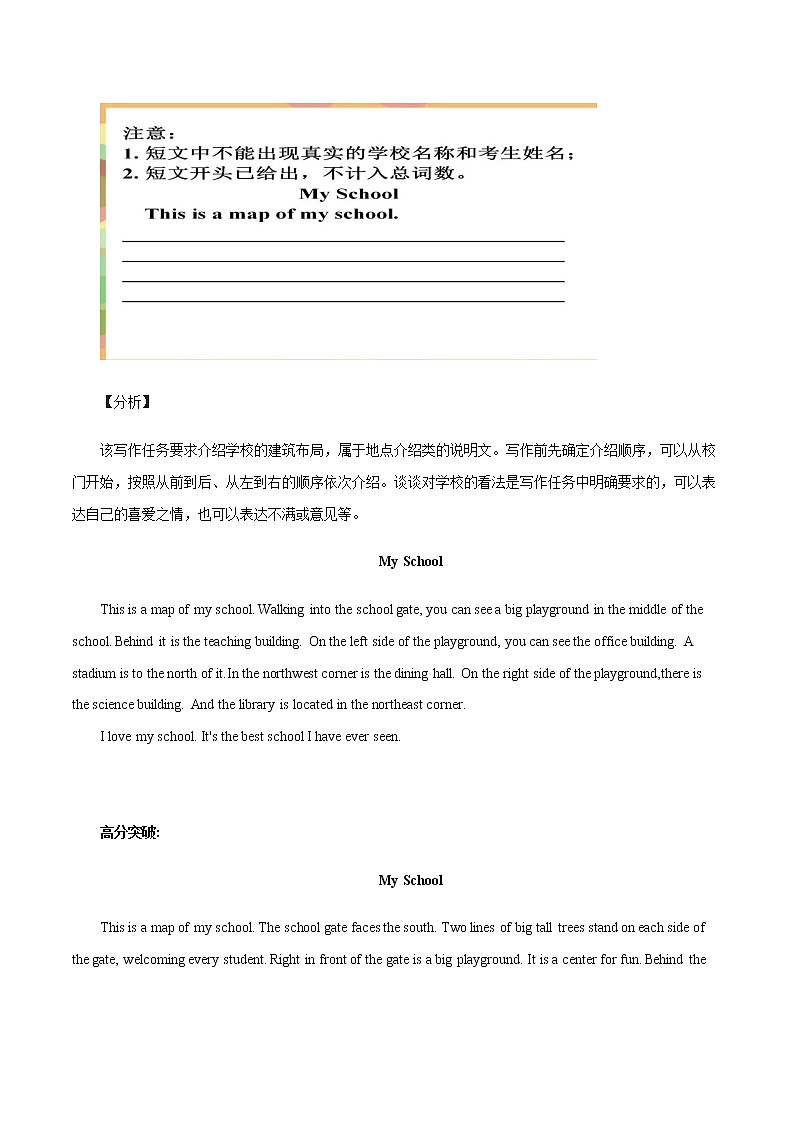 初中英语中考复习 23 地方介绍 2021年中考英语书面表达高分作文攻略（全国通用版）第2页