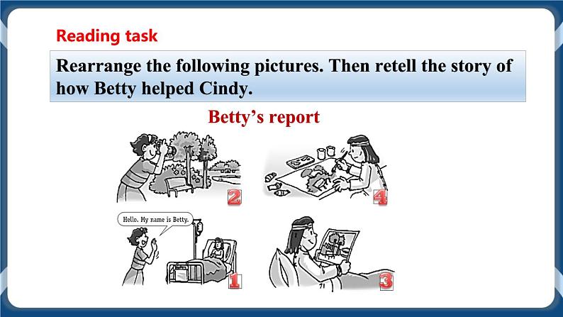 Module 1 Unit 1 Helping those in need Period 2 Reading II & listening 课件+教案+导学案+素材+同步练习05