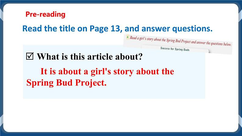 Module 1 Unit 1 Helping those in need Period 4 More practice&Culture corner 课件+教案+导学案+素材+同步练习06