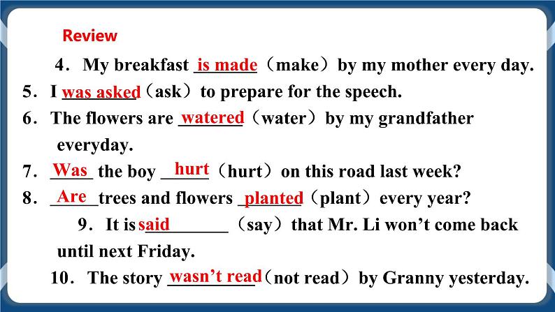 Module 2 Unit 3 Traditional skills Period 4 More practice&Culture corner 课件+教案+导学案+素材+同步练习03
